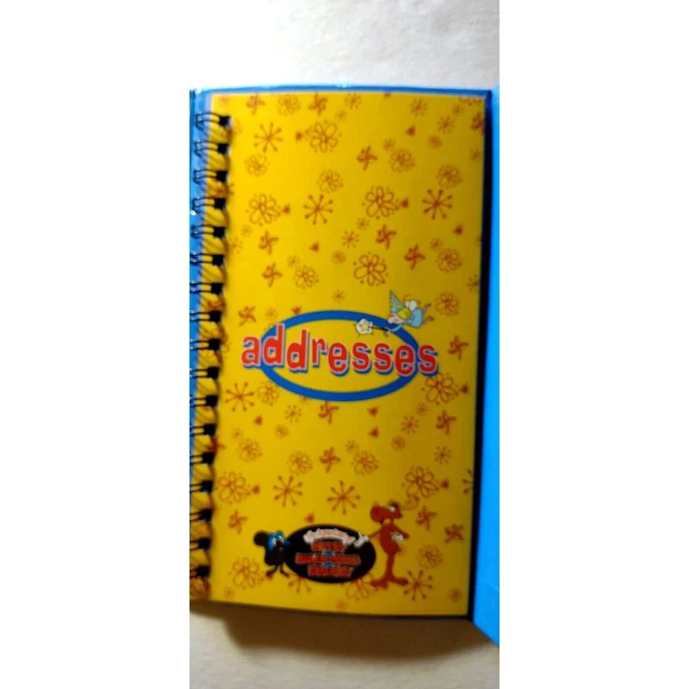 Adventures Of Rocky And Bullwinkle Vintage Organizer Licensed Diary Notes 1980's